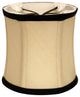 6" Inherent Set of 6 Corset Drum Chandelier Pongee Silk Lampshades