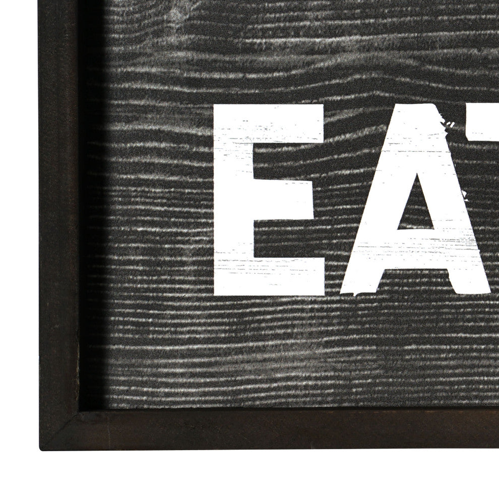American Art Decor Eat, Sleep, Hunt Wood Novelty Wall Sign 36"x8"