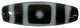 Chinese Handmade Agate Stone Pattern Oval Dzi Bead Pendant Hws2400