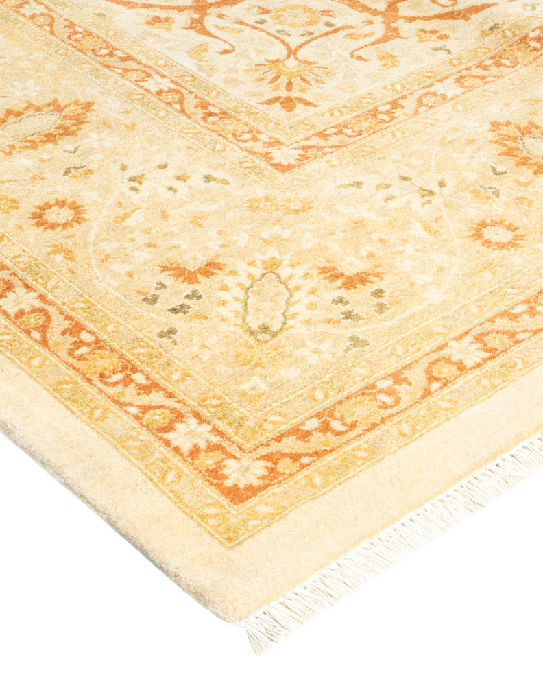 Mogul, One-of-a-Kind Hand-Knotted Area Rug Ivory, 8' 2" x 10' 2"