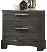 Lantha Nightstand, Gray Oak