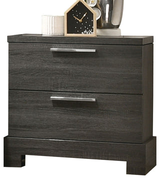 Lantha Nightstand, Gray Oak