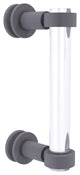 Clearview 8" Single Side Shower Door Pull, Matte Gray
