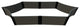 Weathered Wood 'Silver Salver' - 6' X 16' X 22"  Raised Garden Bed - 1" Profile