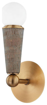 Troy Lighting B1612 Dax 12" Tall Wall Sconce - Patina Brass