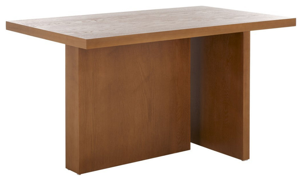 Safavieh Assana Dining Table, Natural Brown, Natural Brown