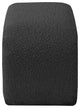 Niagara Boucle Fabric Upholstered Bench, Black, 28" Wide
