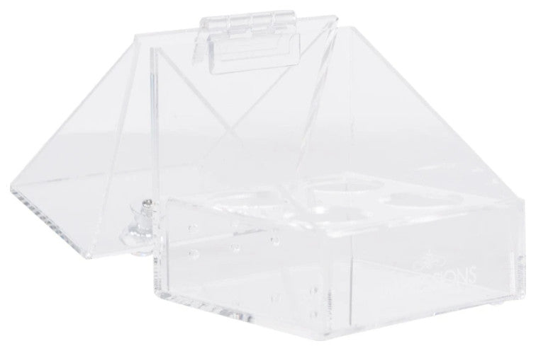 Diamond Collection 4-Slot Acrylic Makeup Blender Case