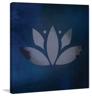 "Lotus Leaf" Painting Print on Wrapped Canvas