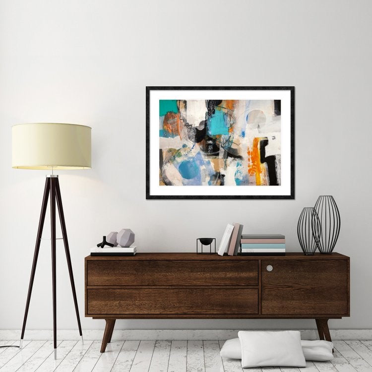 "Jewels" Framed Digital Print by Arthur Pima, 48x37"