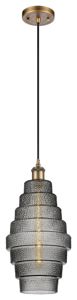 Innovations 516-1P-BB-G673-8 1-Light Mini Pendant, Brushed Brass