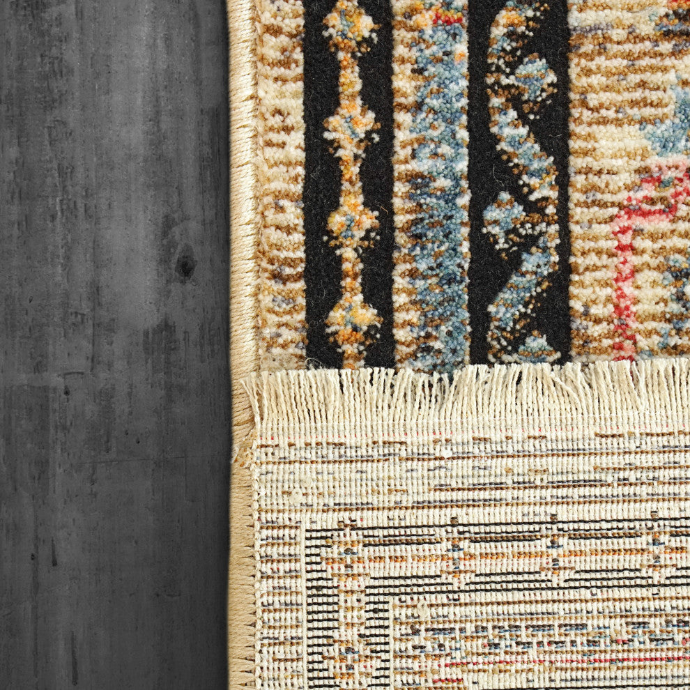 Dynamic Rugs Sirus Shrink Polyester Machine-Made Area Rug 7.10x10.8'