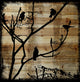 Marmont Hill, "Branch Silhouette" by Vicki Butler Print, Natural Pine Wood
