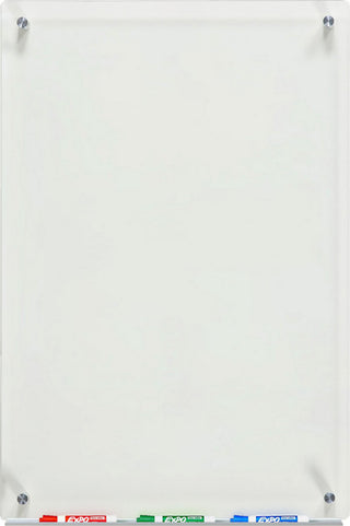 Clear Glass Dry-Erase Board Set Audio-Visual Direct, 23 5/8"x35 1/2"