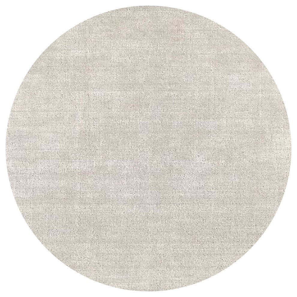 Ahgly Company Indoor Round Mid-Century Modern Area Rugs, 5' Round