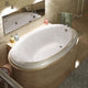 Atlantis Whirlpools Petite 36 x 60 Oval Soaking Bathtub