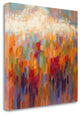 "Poppy Mosaic" By Claire Hardy,Ready to Hang Giclee Print on Gallery Wrap Canvas