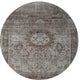 Ahgly Company Indoor Round Traditional Area Rugs, 4' Round