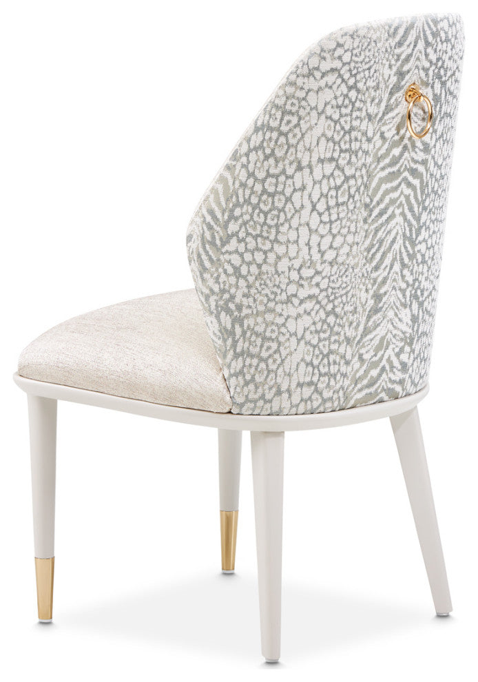 Lisbon Dining Side Chair, Set of 2, Silken Matte Cream