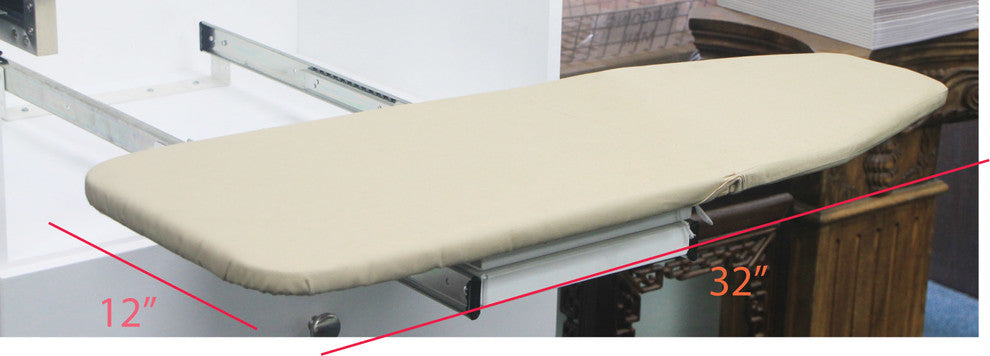 Campbell Retractable Pullout Folding Ironing Board