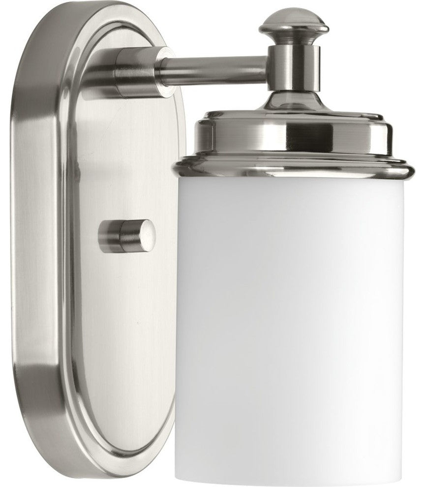 Glide 1-Light Bath, Brushed Nickel