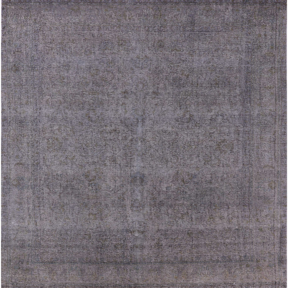 Ahgly Company Indoor Square Mid-Century Modern Area Rugs, 7' Square