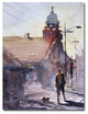 ''Morning Stroll in Steven''s Point'' Canvas Art by Ryan Radke