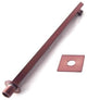 Fontana 15.7" Oil Rubbed Bronze Wall Mount Shower Head Arm With 1/2" Npt Thread