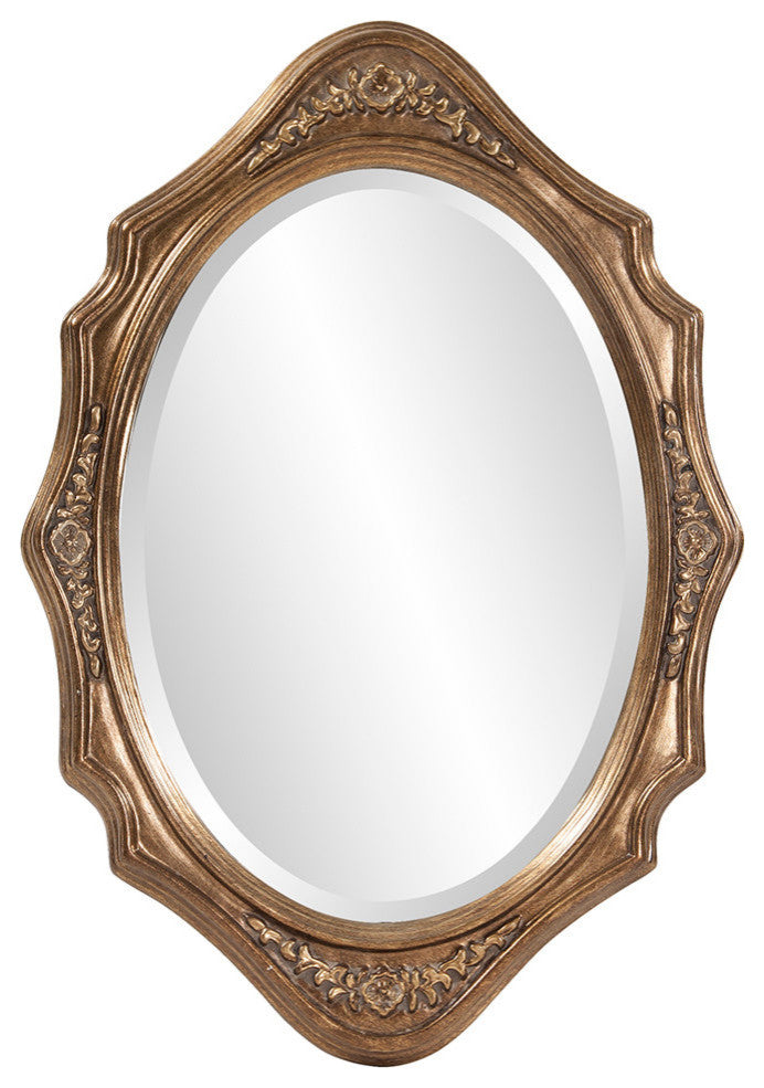Howard Elliott Trafalga Silver Leaf Mirror