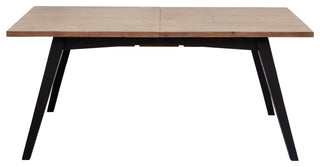 Viva Extension Dining Table, Brown/Black