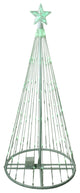 4' Green LED Lighted Show Cone Christmas Tree Outdoor Decoration