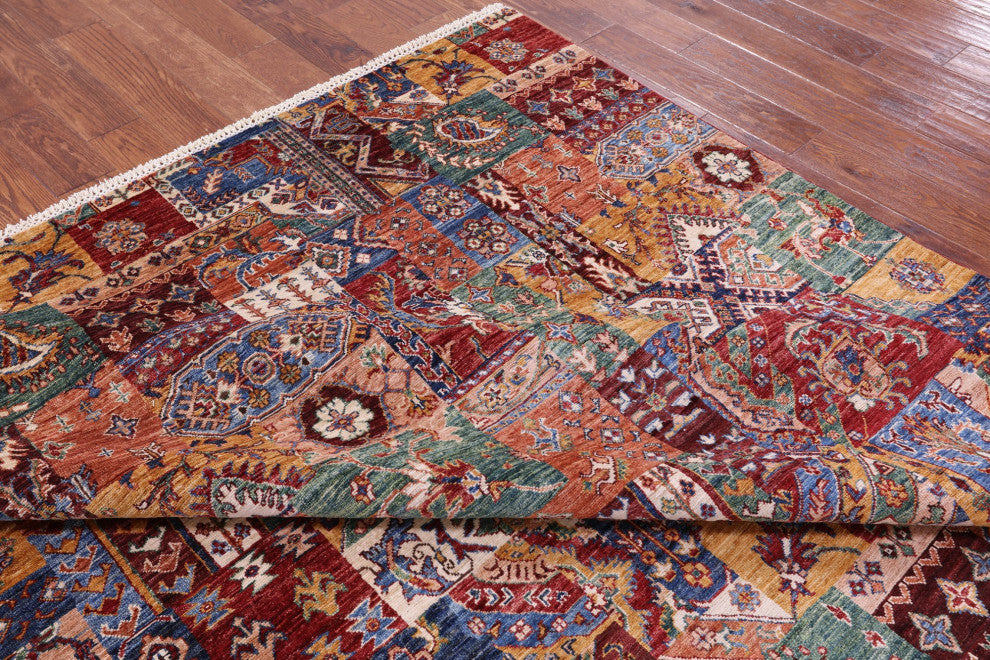 Handmade Super Kazak Wool Rug 8' 4" X 11' 0" Q11227