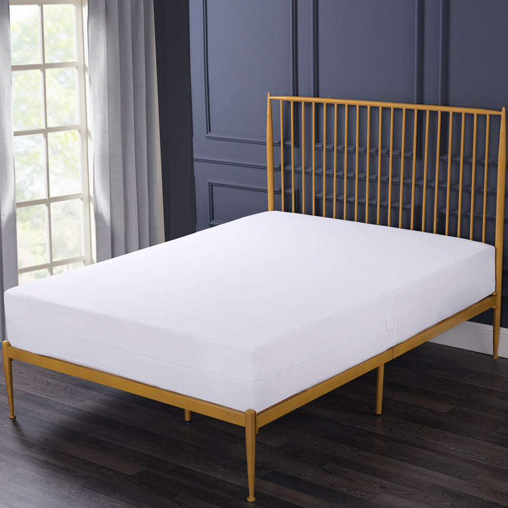 Permalux Waterproof Box Spring Protector, Cal King