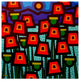 John Nolan ''Poppy Field Blue Sky'' Canvas Art, 24"x24"