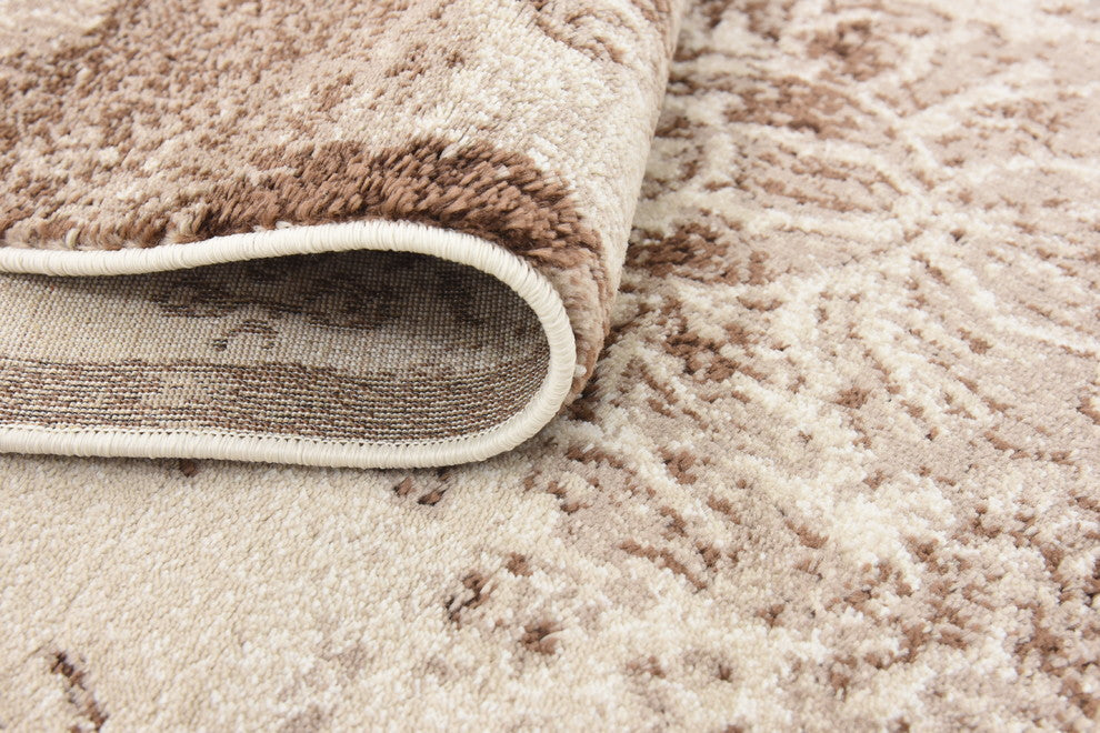 Unique Loom Dark Beige Grant Rushmore 5' 0 x 8' 0 Area Rug