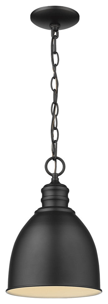 Minimalist Black Metal Pendant Hanging Light