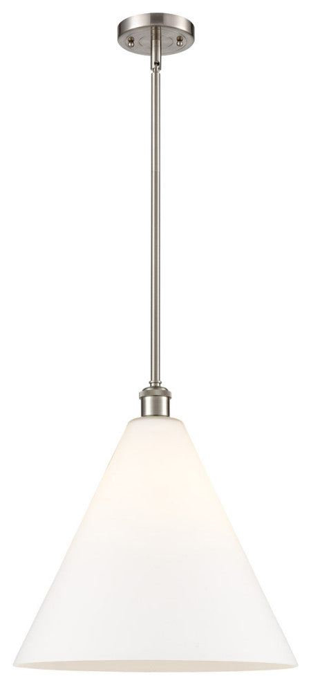 Innovations 516-1S-SN-GBC-161-LED 1 Light Pendant, Brushed Satin Nickel