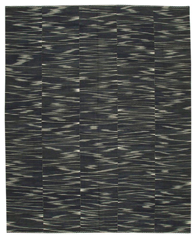 Rug N Carpet - Handmade Turkish 10' 11'' x 13' 4'' Unique Wool Kilim Rug