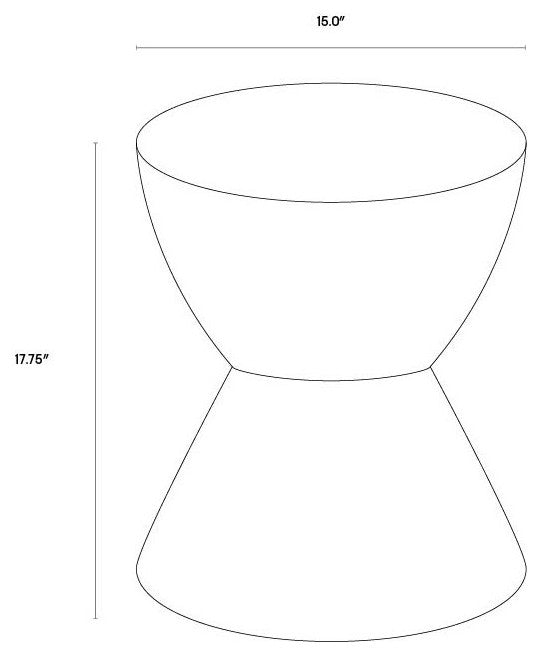 Logan End Table, Black