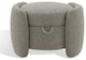 Safavieh Couture Danianna Boucle Ottoman, Light Brown