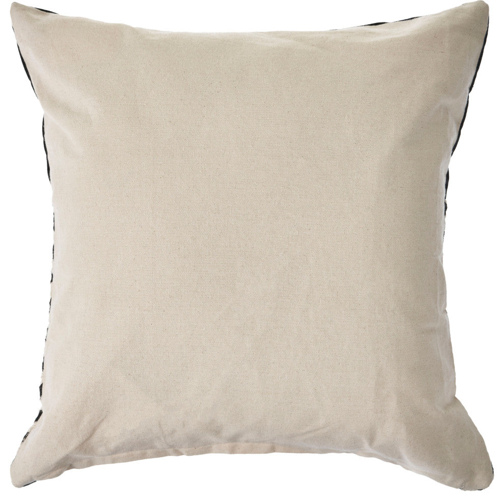 Black and White Chevron Throw Pillow