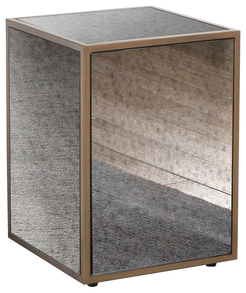 Lana Mirrored Side Table