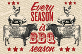 "BBQ Season" Painting Print on Canvas