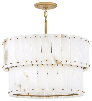 Fredrick Ramond Simone Medium Convertible Chandelier, Burnished Gold