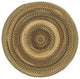 Capel Bangor Amber 0070_100 Braided Rugs - 5' 6" Round
