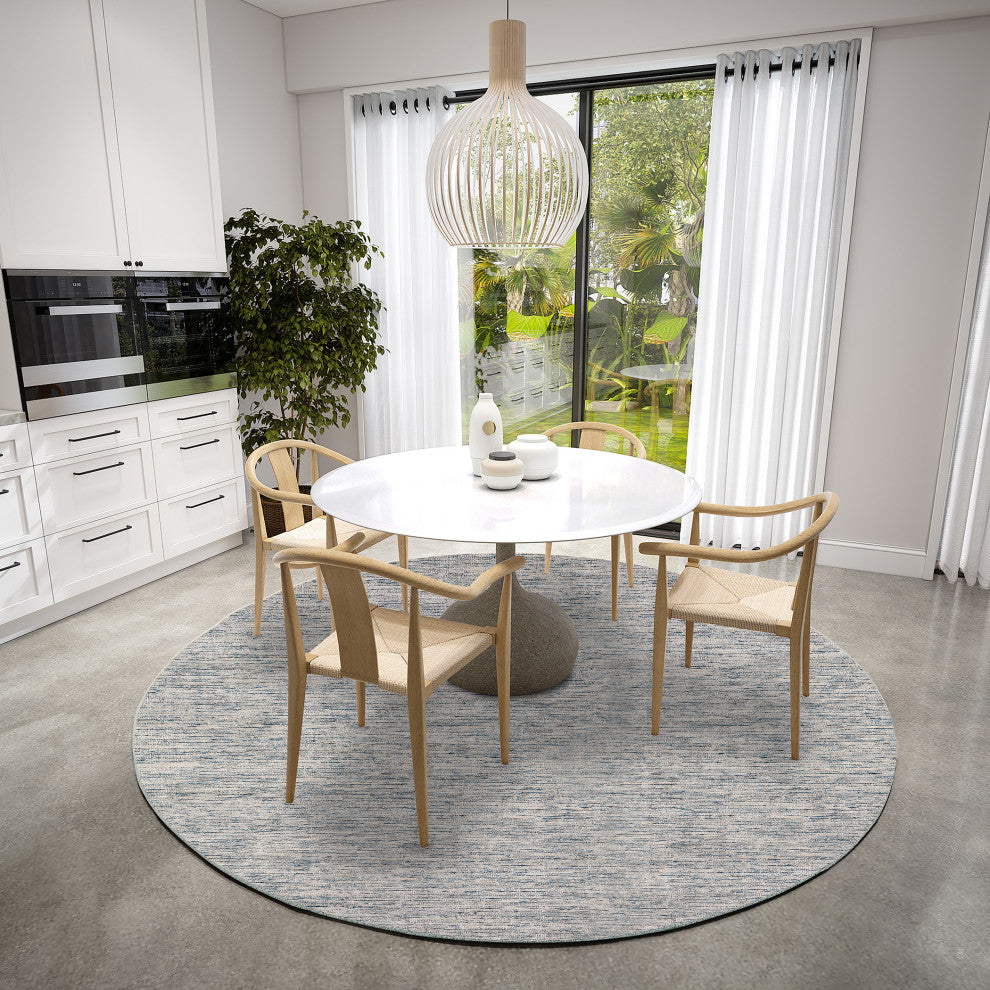 Arcata AC1 Denim 4' x 4' Round Rug