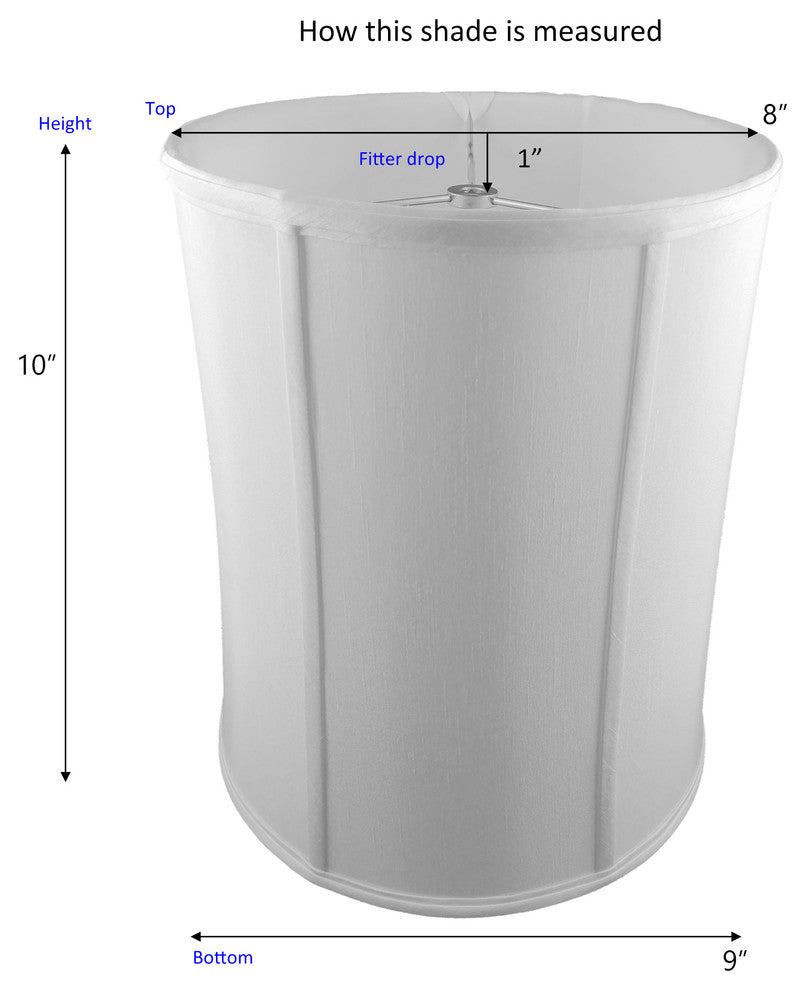 Brickly Cylinder Lampshade, 9"x8"x10"