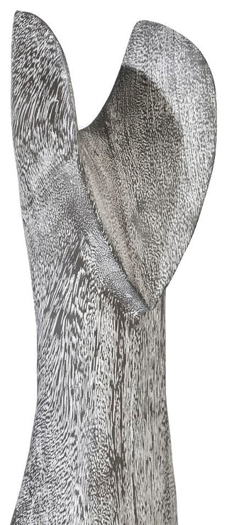 Cat Sculpture, Gray Stone, Small