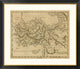 "Asia Minor, 1812" Framed Digital Print by Aaron Arrowsmith, 40x35"