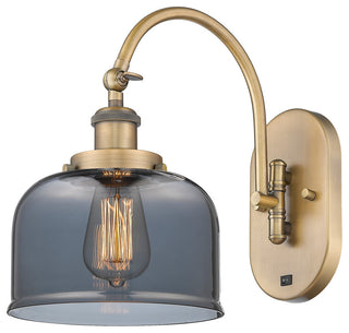 Bell Sconce, Brushed Brass, Plated Smoke, Plated Smoke